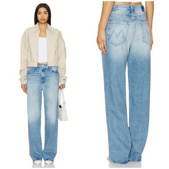 💕MOTHER SUPERIOR💕 The Spitfire Sneak Jeans ~ I Confess 27 NWT - Picture 9 of 16